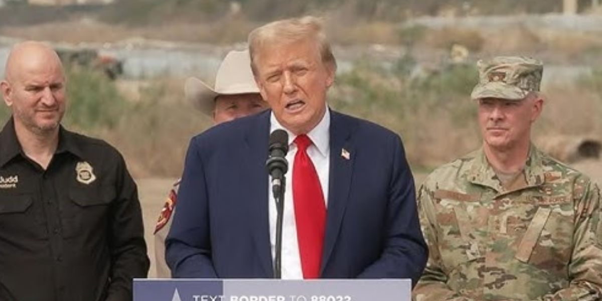 Trump in Texax