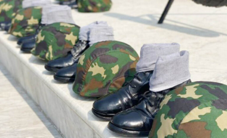 Kits belonging to fallen soldiers 768x469