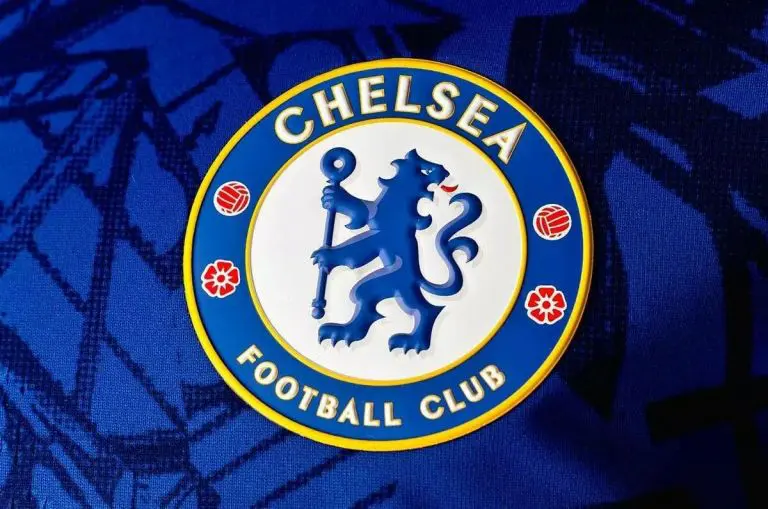 Chelseas logo on material. 768x509.jpg