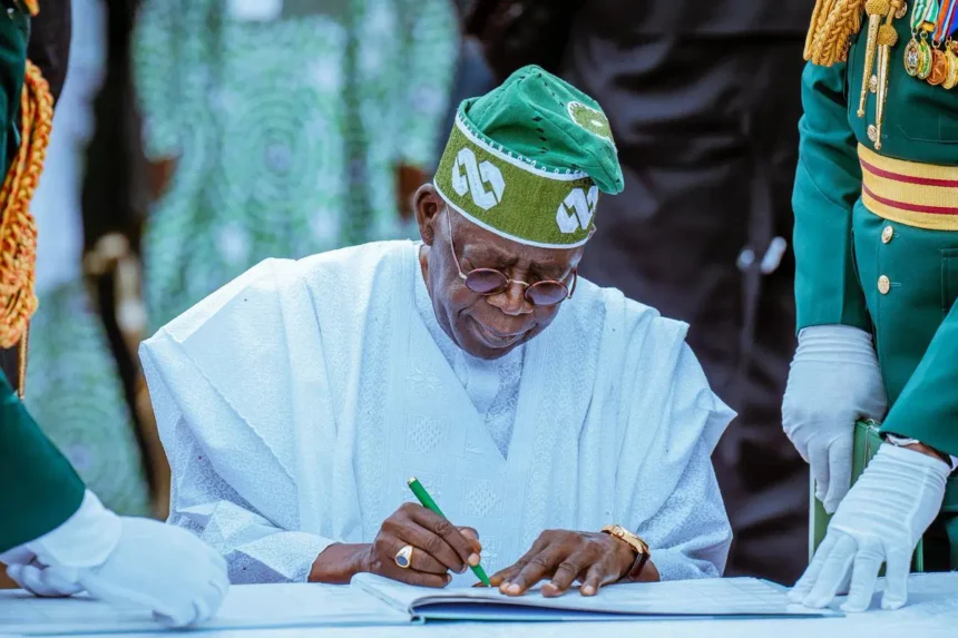 President Bola Tinubu 860x573