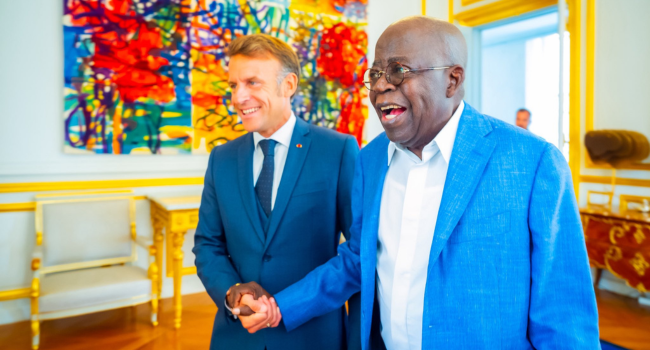 Tinubu and Macron