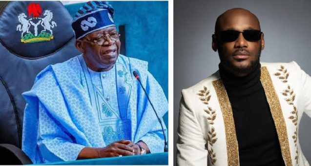 Tinubu celebrates 2Baba at 50 637x340
