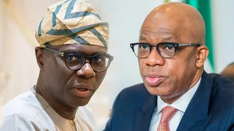 Sanwo Olu and Dapo Abiodun